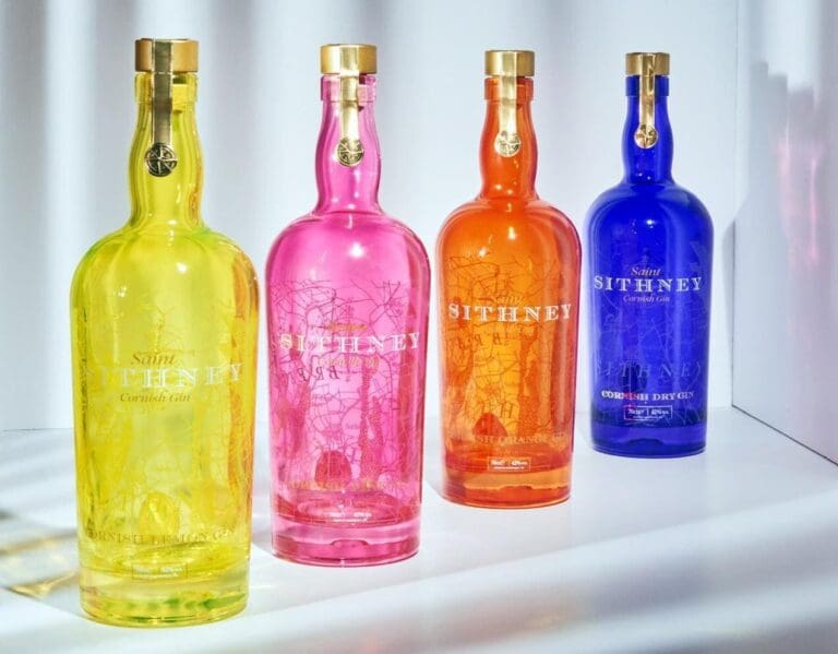 Sitheny 4 Bottles Lined Up