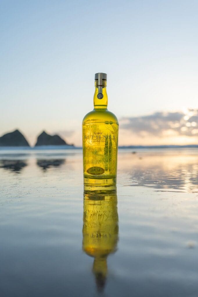 Saint Sithney Lemon Gin On Beach