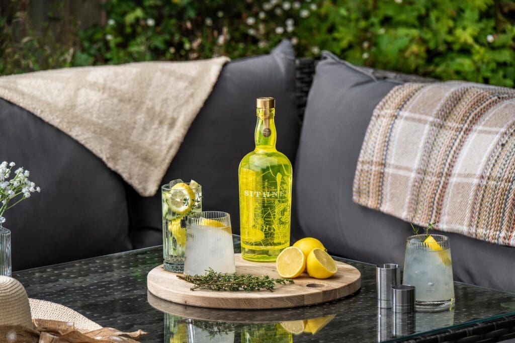 Saint Sithney Lemon Gin Serving