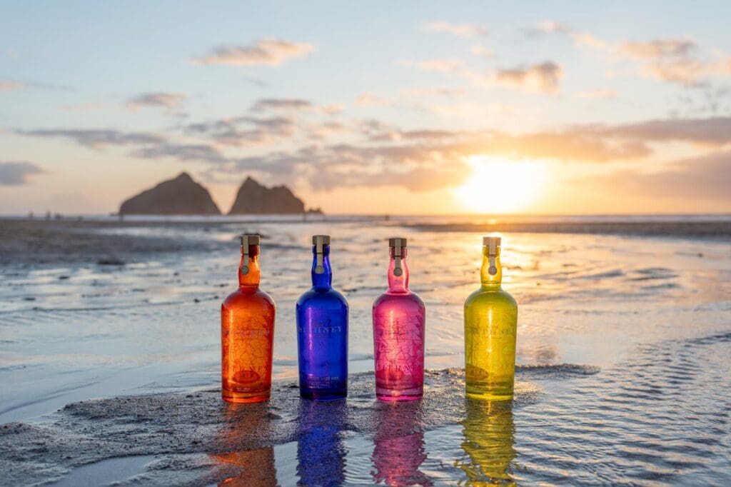 Bottles on Beach